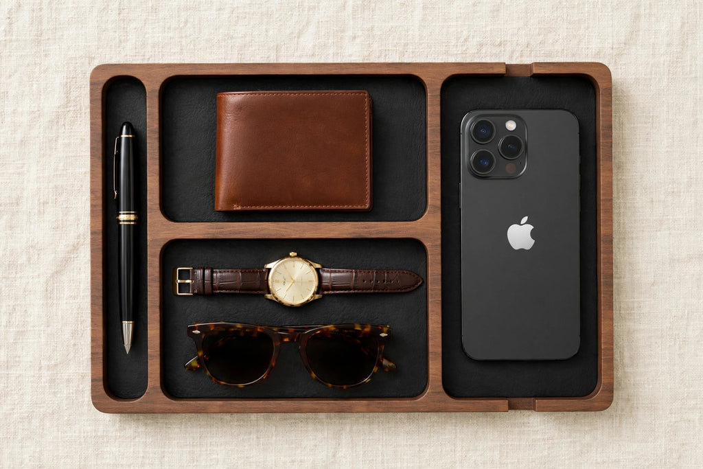 The Ashford Desk Valet - top down
